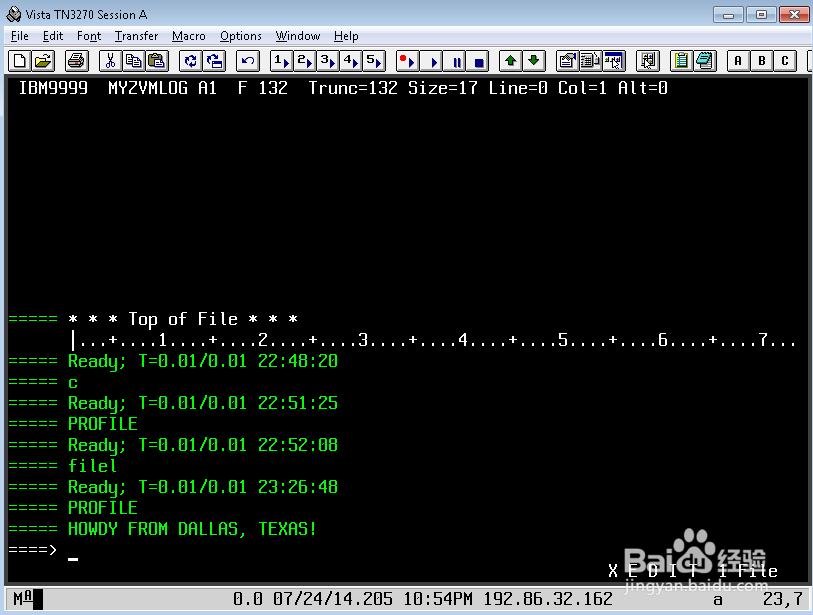 IBM Master the Mainframe：[4]Z/VM三notes
