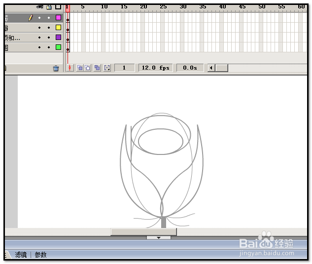怎样用FLASH画玫瑰花?怎样鼠绘玫瑰花?