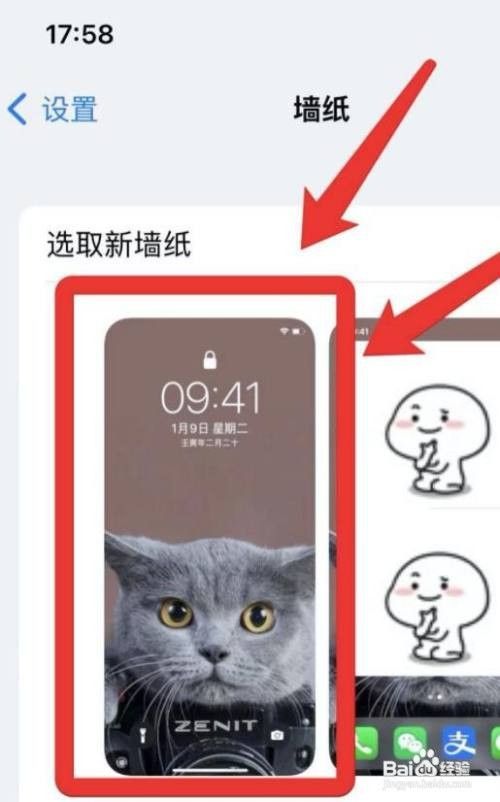 苹果壁纸怎么缩小比例