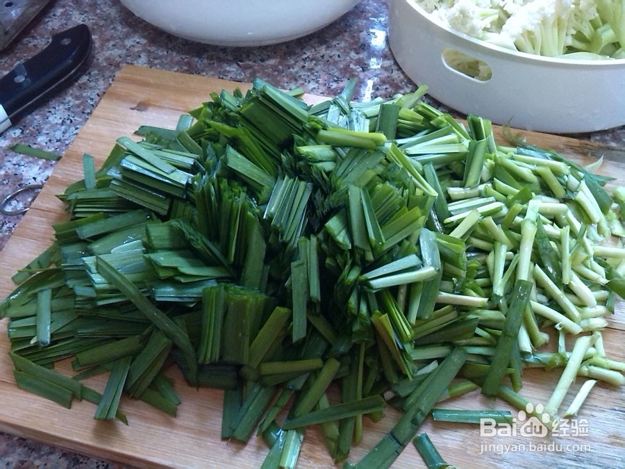 素食主义者菜谱：清炒韭菜【附图】