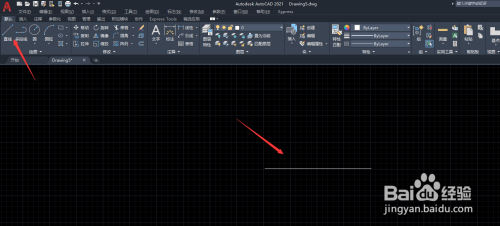 AutoCAD2021中如何绘制虚线