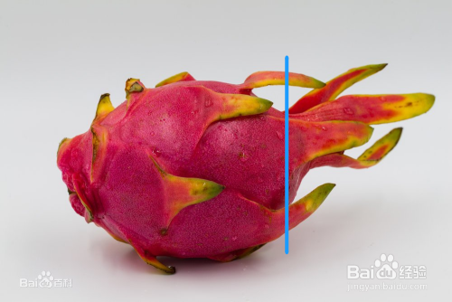 怎么剥出完整火龙果