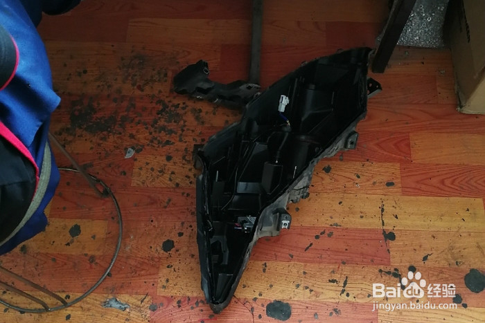 奥德赛车灯改装aes奥德赛易改件步骤，教你改