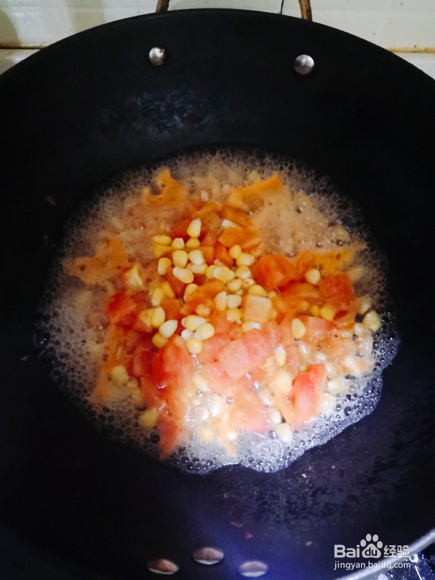 番茄玉米鸡胸肉的做法