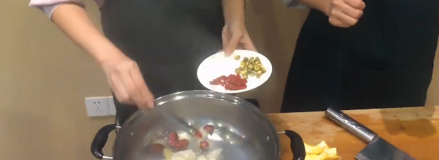 暖暖水果花茶