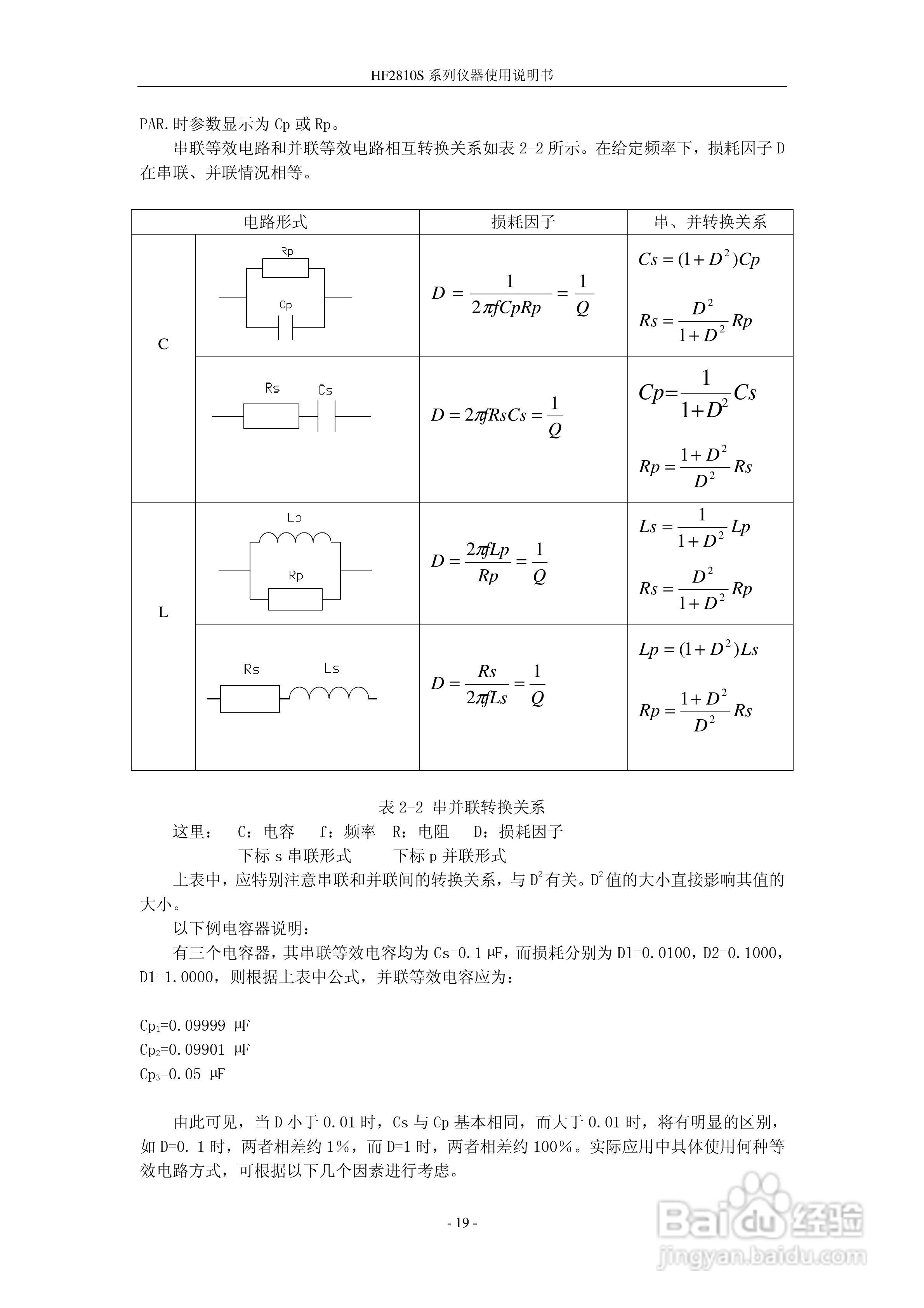 惠友HF2775S型电感测量仪使用说明书:[2]