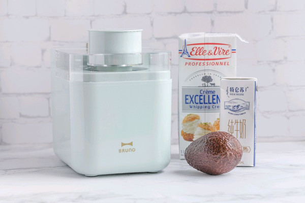 牛油果柠檬冰淇淋