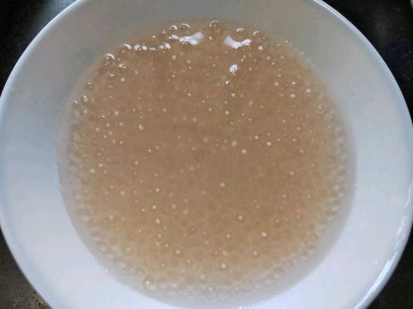 红豆芒果西米露