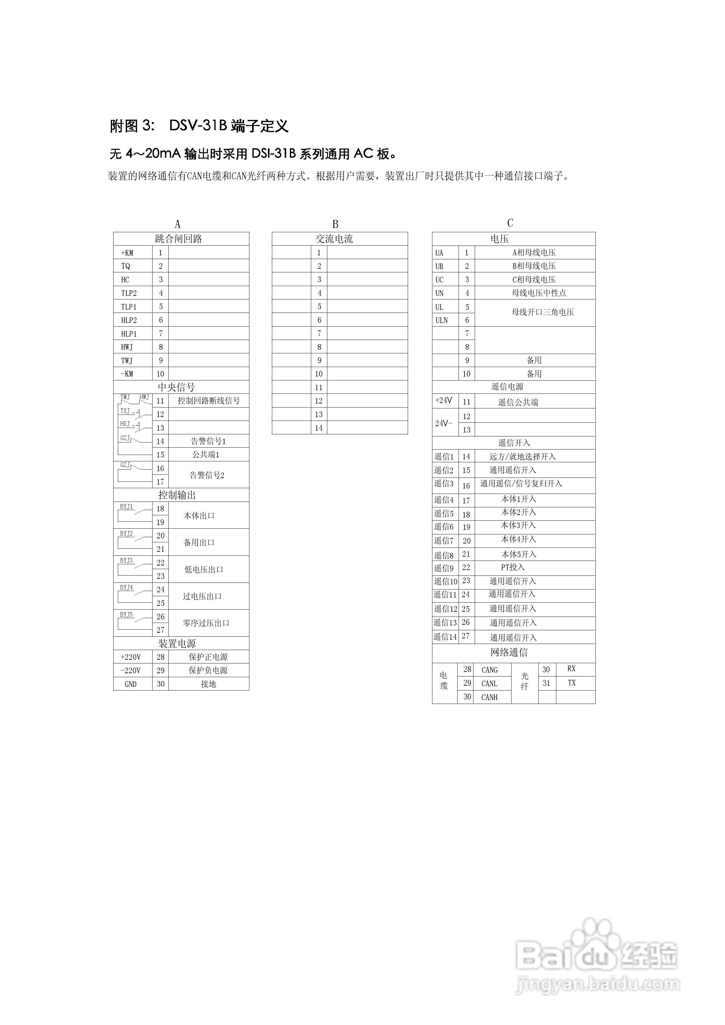 天能DSV-31B数字电压互感器保护测控装置说明书:[3]