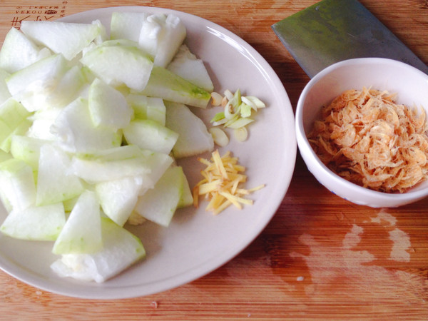 #助力高考营养餐# 虾皮烧冬瓜