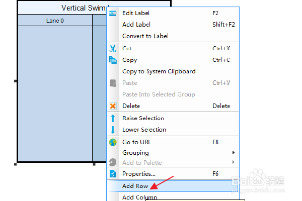 yEd软件:如何绘制纵向泳道图