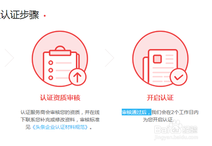 头条企业认证方法