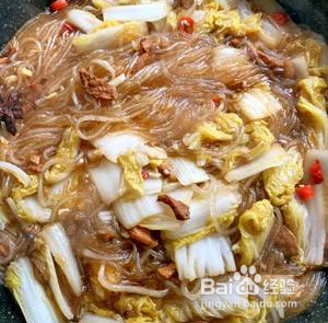 如何做白菜炖粉条