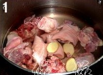 马蹄竹蔗羊腿汤