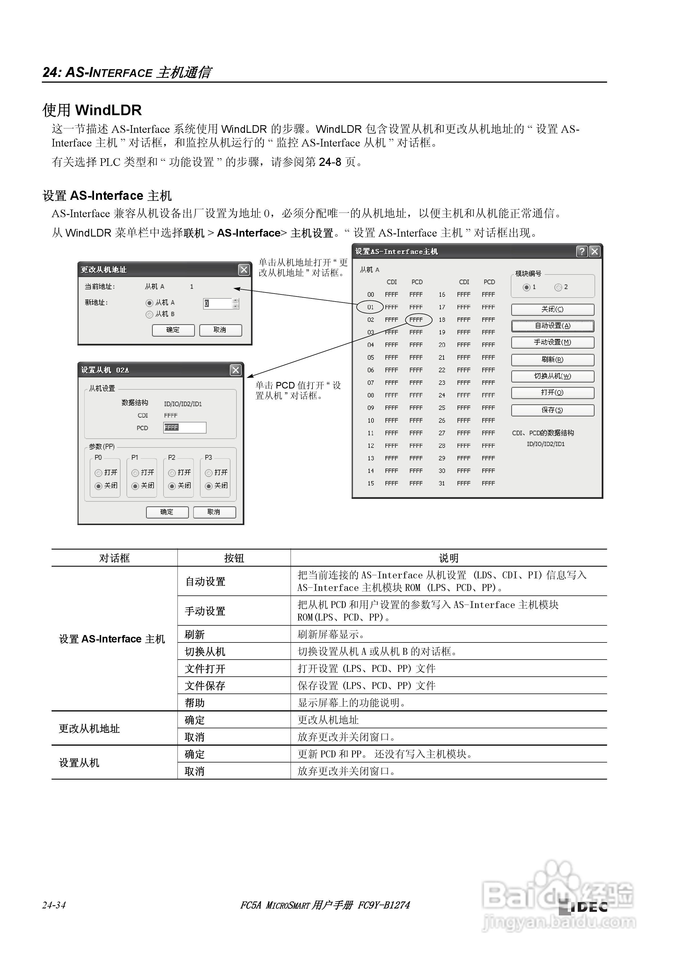 FC5A型可编程控制器_显示器使用说明书:[31]