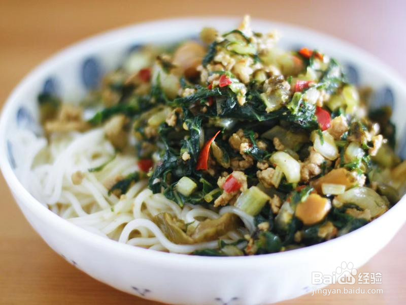 各种简单的酸辣粉酸菜粉的做法