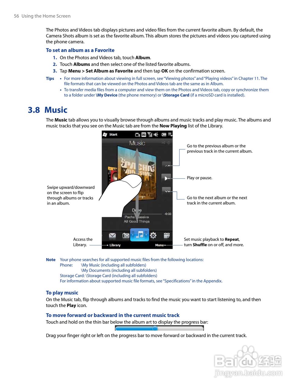 HTCfor HTC Imagio (Verizon)手机说明书:[6]