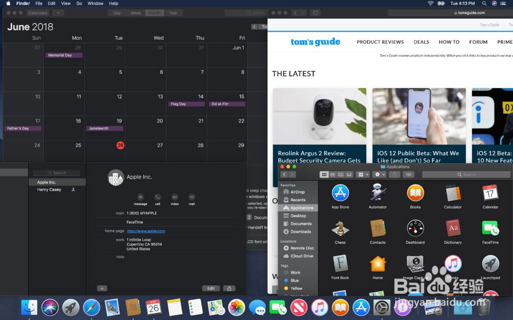如何使用macOS莫哈韦的黑暗模式