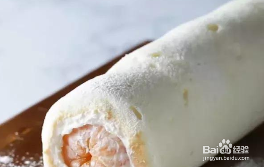 教你做蛋白鲜橙卷