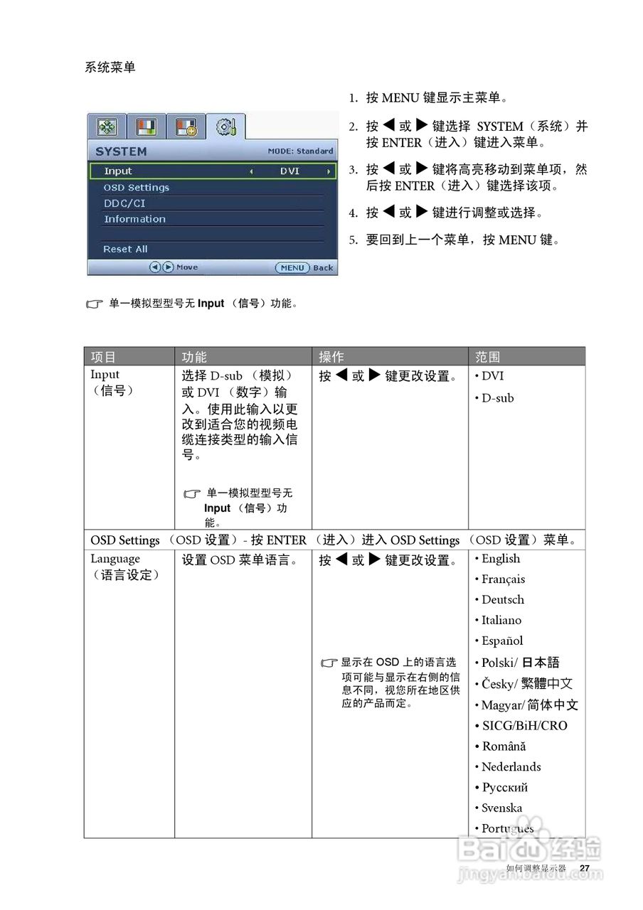 明基G700D液晶显示器使用说明书:[3]