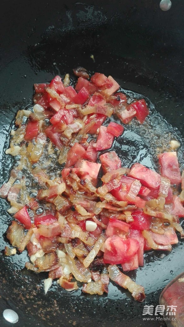 农家腊肉面的做法