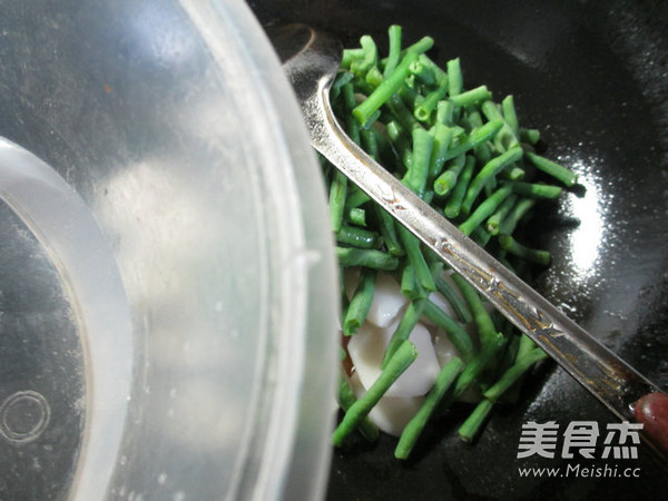 肉末带豆炒年糕