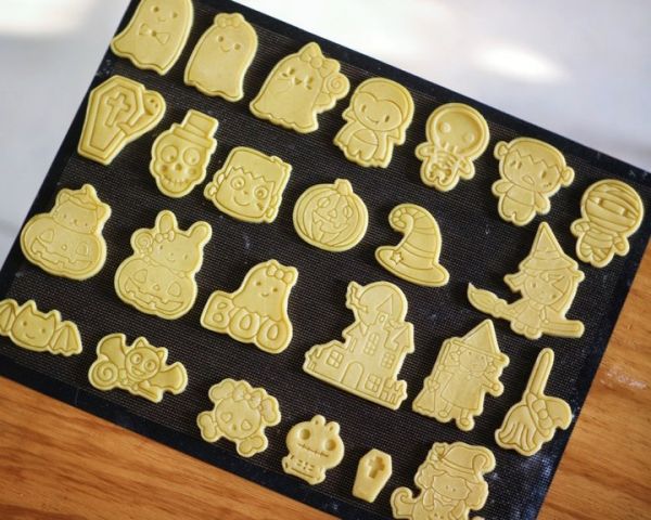 万圣节翻糖饼干底