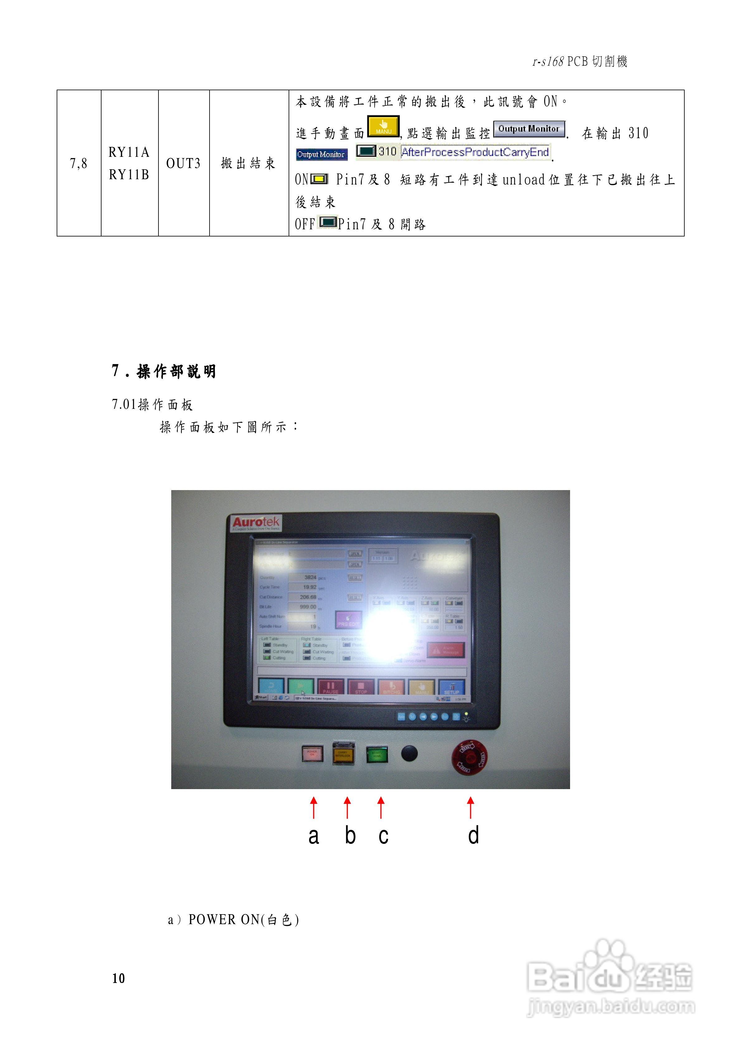 Aurotek r-s168PCB切割机使用手册:[1]