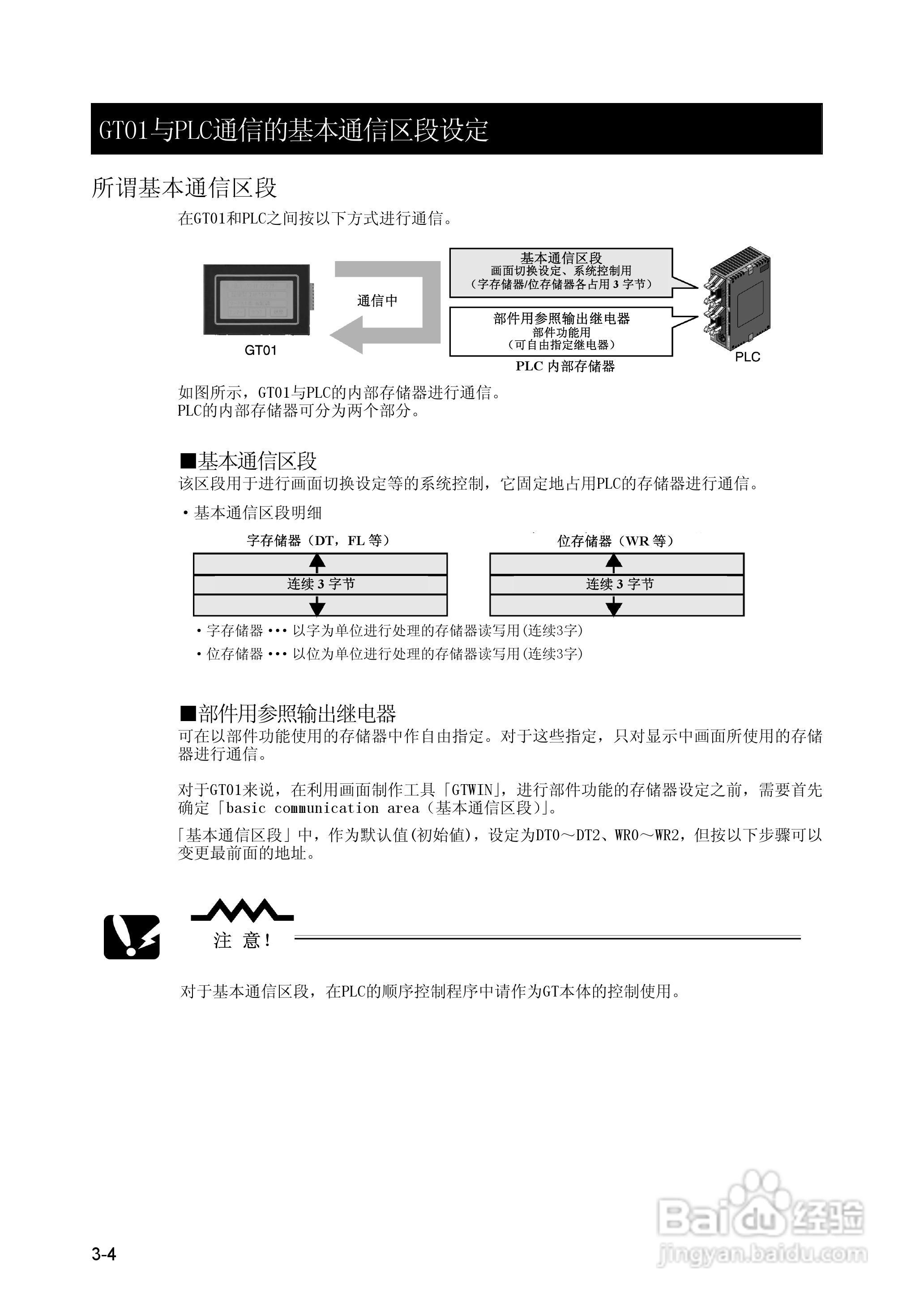 Panasonic GT01 可编程智能操作面板说明书:[4]