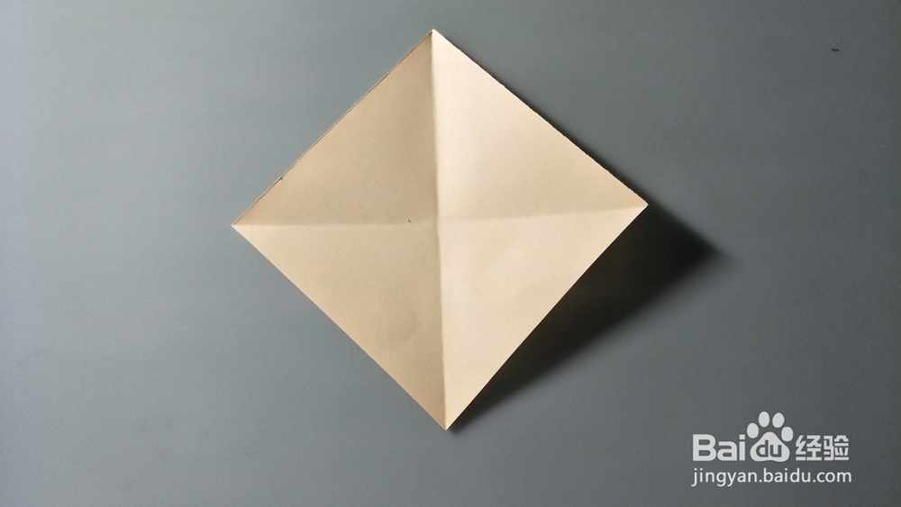 折纸:折个财神送给你