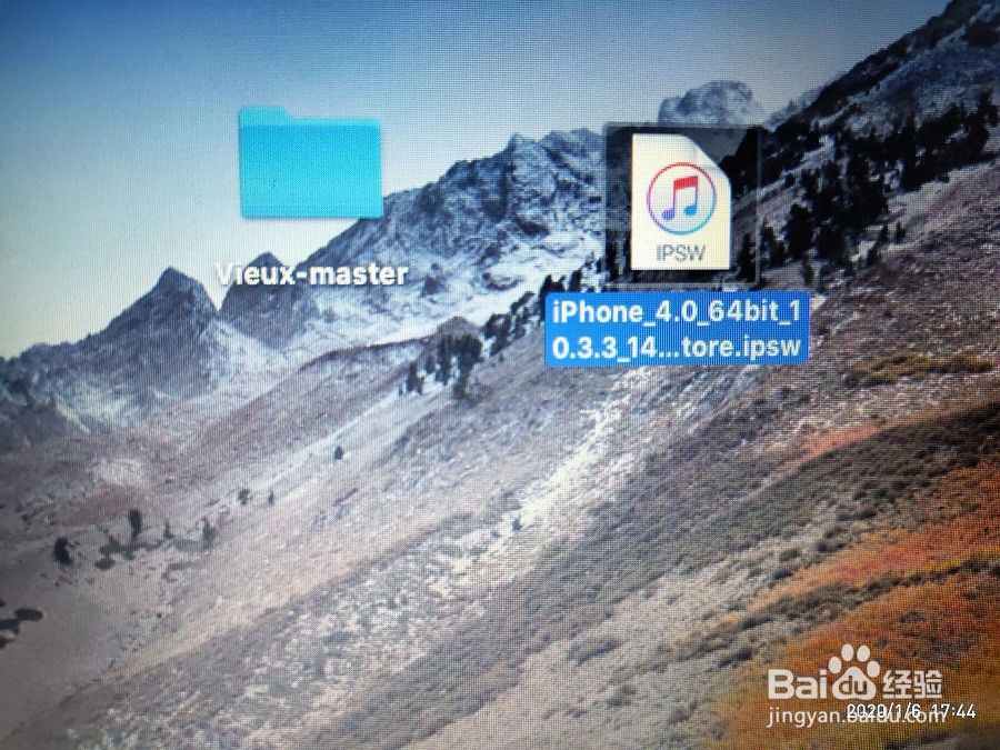 2020年A7设备一键降级ios10.3.3 mac环境