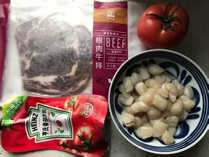 怎么做茄汁仙贝牛排丁