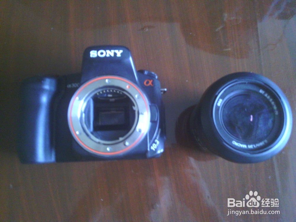 索尼A300单反相机组装使用教程