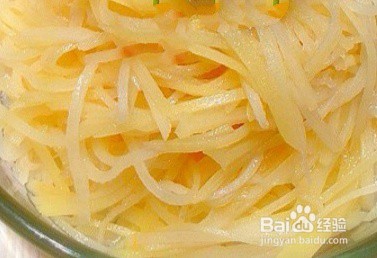 香菜拌土豆丝