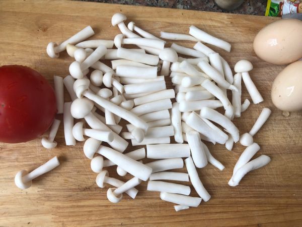 番茄海鲜菇炒鸡蛋