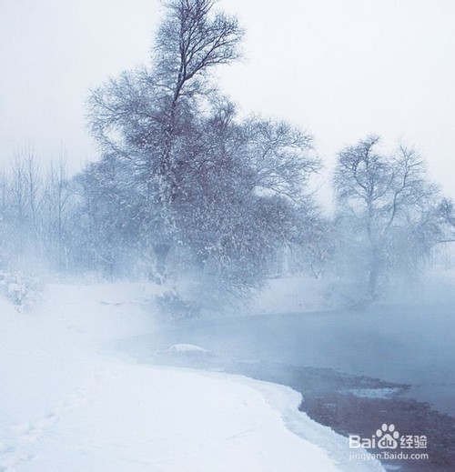 不同时段不同技巧拍雾凇仙境