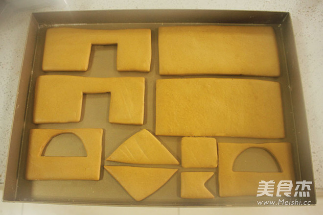 圣诞姜饼屋的做法