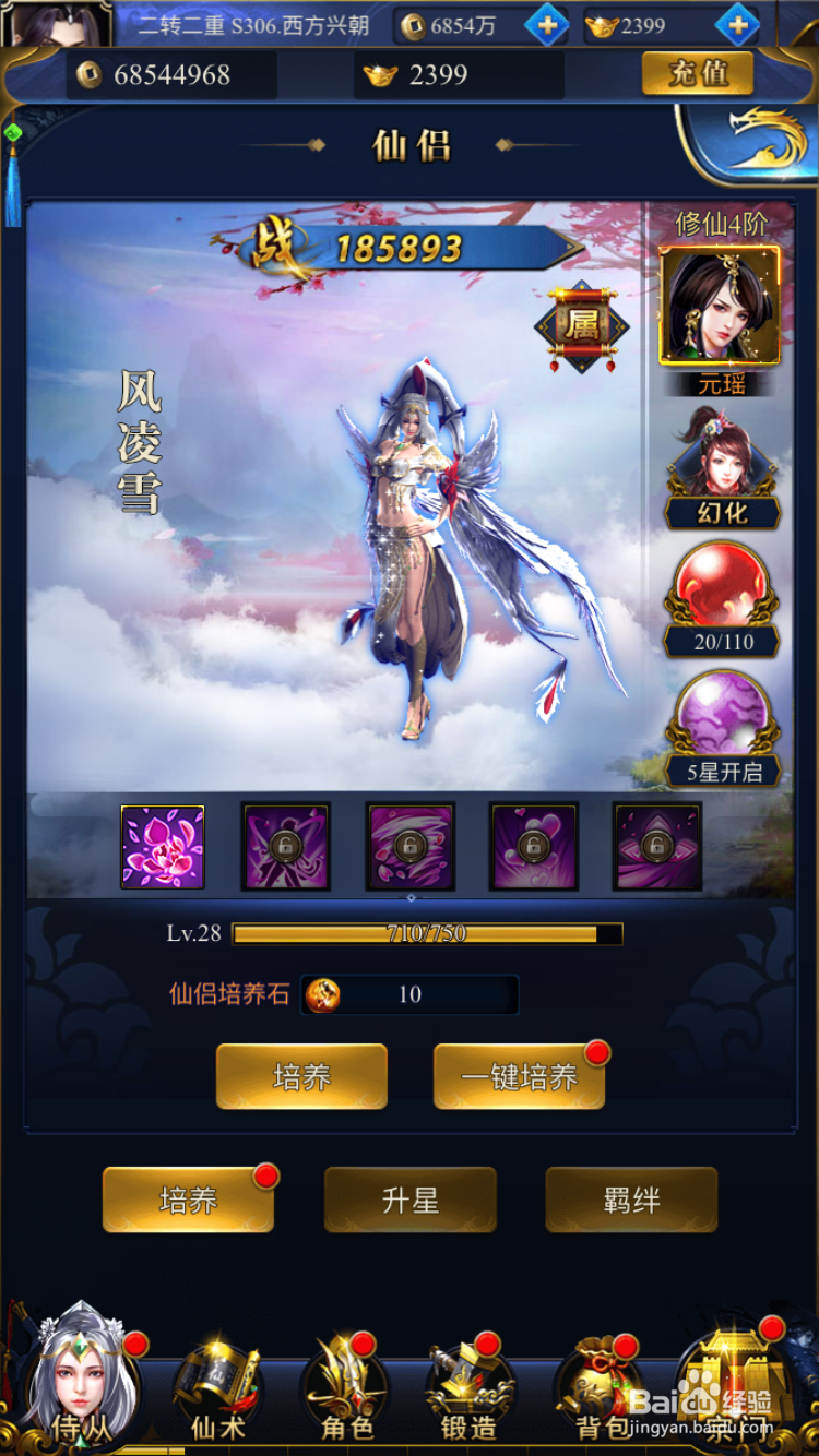 凡人飞仙传仙侣功能如何使用