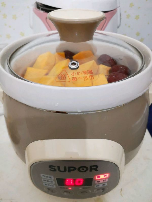 小米红枣南瓜粥