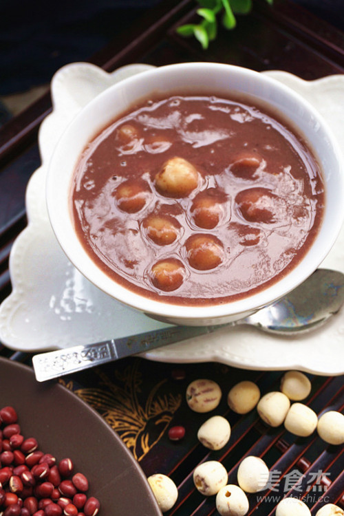 莲子红豆沙的做法