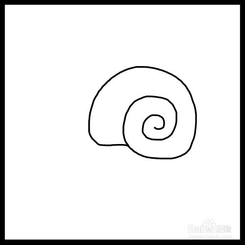 怎么画蜗牛简笔画(儿童简笔画)