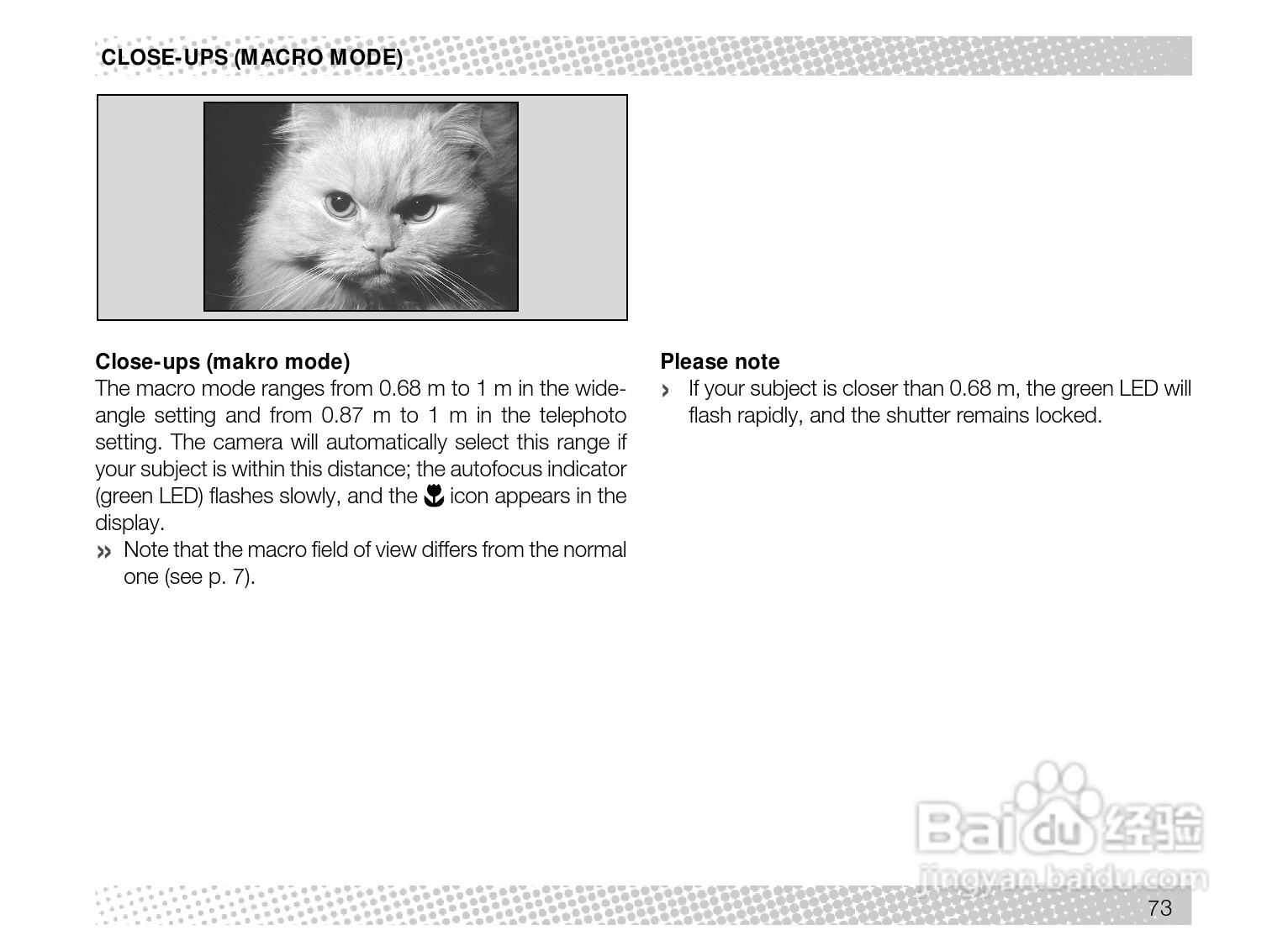 Rollei Prego 125型数码相机使用说明书:[8]