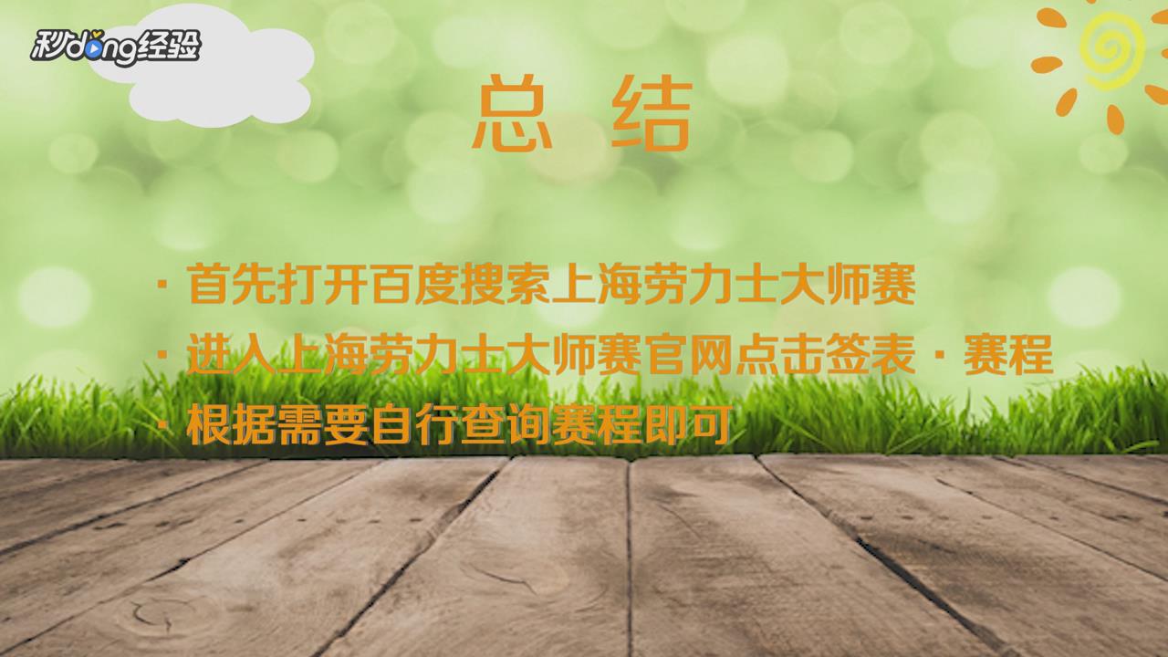 2019上海劳力士大师赛赛程怎么看