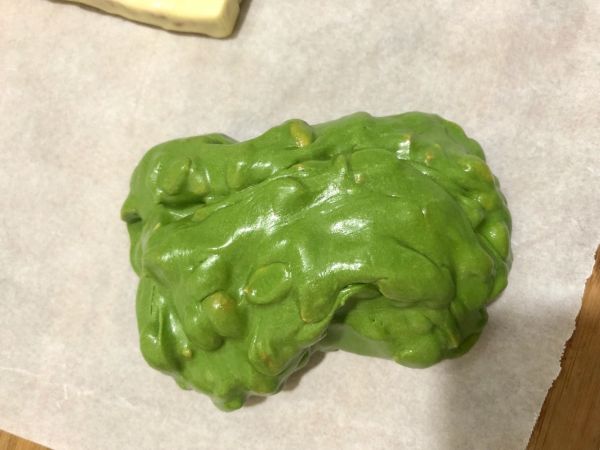 抹茶花生牛轧糖