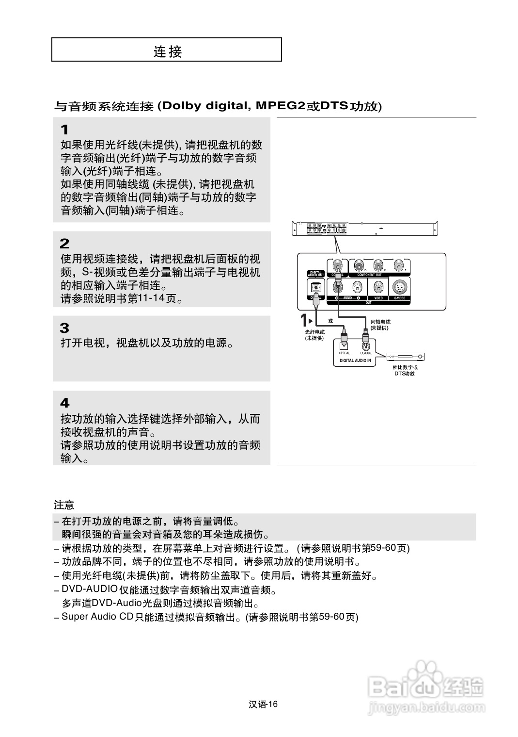三星DVD-P650K使用说明书:[1]