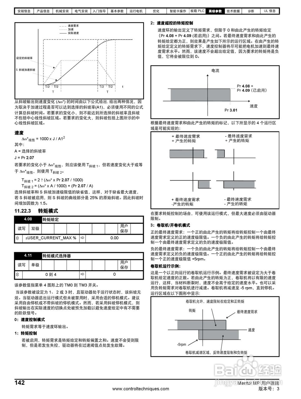 艾默生MP1850A4R直流驱动器中文手册:[15]