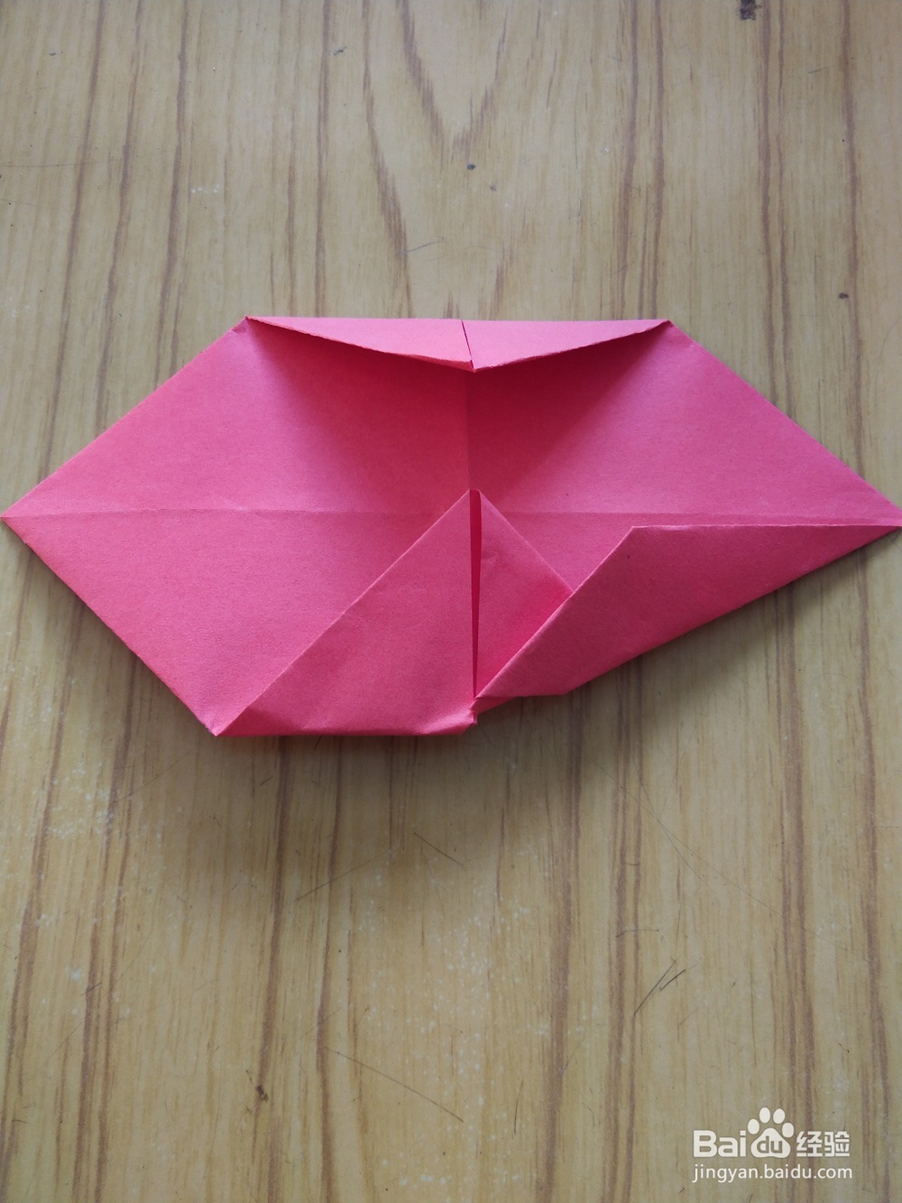 大嘴唇用折纸怎么制作