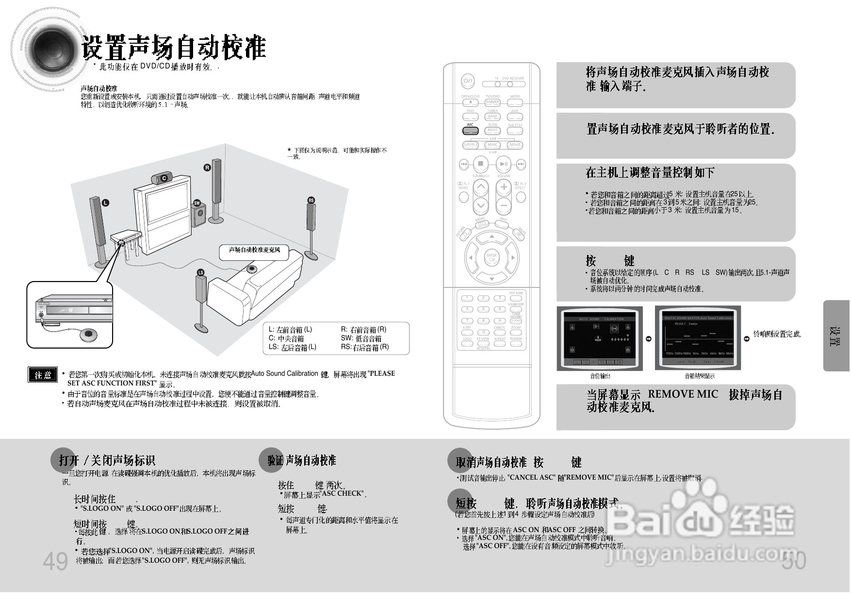 三星HT-D750C家庭影院使用说明书:[2]