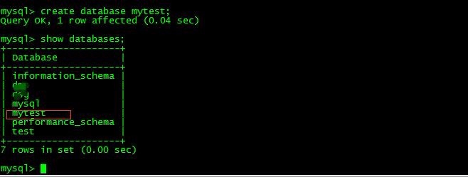 MYSQL初学者需要学会的常用的命令行