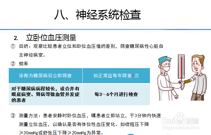 糖尿病人需要定期检测的项目